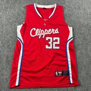 NBA Basketball Jersey Mens XL Red Blake Griffin 32 LA Clippers Hoops Authentic
